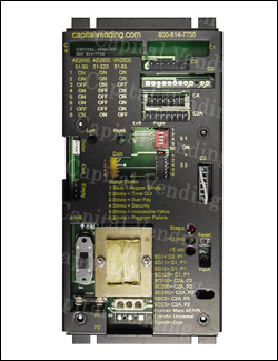 Capital Vending Inc Rowe 2 Hopper Control Board