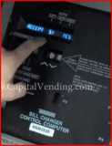 How to program payouts on a Rowe BC3500 dollar bill changer control board