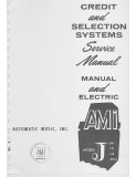 J-200, J-120, J-100, J-200-M   Credit & Selection Systems Service Manual (53 pages)