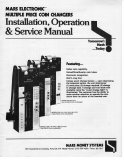 Mars Electronic Multiple Price Coin Changer Installation, Operation & Service Manual