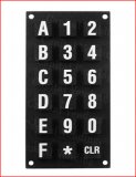 Dixie Narco 2045/2145/5591 Rubber Keypad for Selections