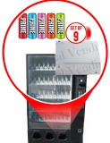 Set of 9 New Prime Energy Drink Flavors Shim Kit for Dixie Narco 5591/3561