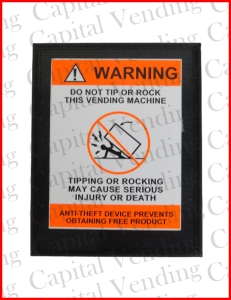 Vending Machine Card Reader Patch Plate - Flat