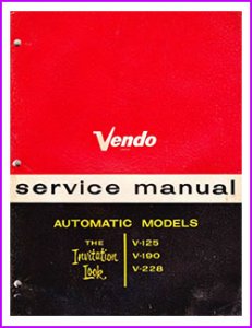 Vendo V-125, V-190, V-228 (53 pages)