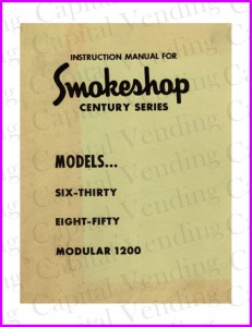 Automatic Products Smokeshop Century Series Instruction Manual