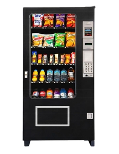 New AMS 35 Low Temp Combination Machine - 2 Snack, 1 Candy and 2 Bottle