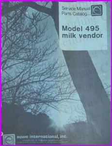 Rowe Model 495 Milk Vendor