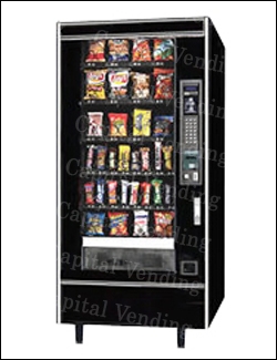 Crane National Vendors 148 Glass Front Snack Machine