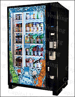 Glass Front Snack and Soda Vending Machine 