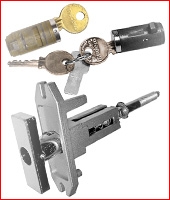 Locks: T Handles, Drop Safes, Alarms, Security Products