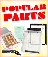 Popular Parts: Mounting Brackets, Cleaning Cards, Weather Guard, Starters, etc.