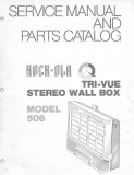 506 Tri-Vue Wall Box Service Manual & Parts Catalog (56 pages)