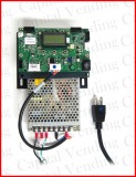 American Changer Universal Board with Integrated Power Supply - Single Validator 2 Hopper