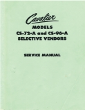 Cavalier Model CS72A (41 Pages)