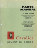 Cavalier Seventies' Series Parts Manual (137 Pages)