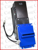 CPI Talos with Capital Vending Blue Mask for American Changer and Standard Change-Maker Bill Changer Machines