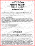 DRINK-10-Selection-Manual Models 3172, 3172A, 3196 (19 Pages)