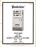 Vendorlator Service Manual for Double Door (40 pages)