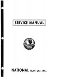 National Rejectors 3400 Series Electric Coin Changer Service Manual (46 Pages)