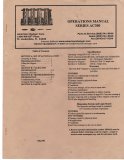 American Changer Operations Manual AC300