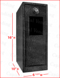 Side mount validator housing for downstacker validator