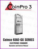 Coinco 9302-GX Series CoinPro 3 Electronic Changer Manual