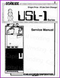 Conlux USL-1 Series Single Price 3 Tube Coin Changer Service Manual