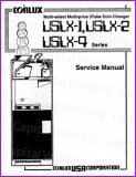 Conlux USLX-1, 2, 4 Series Multi-Select Multi-Price 3 Tube Coin Changer Service Manual