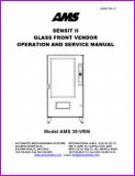 AMS 39-VRM Sensit II Glass Front Vendor Manual