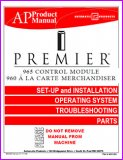 Automatic Products 960, 965 Premier Product Manual