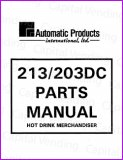 RMI coffee 213 203DC parts manual  89 pages