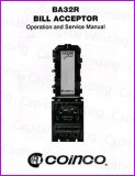 Coinco BA32R Bill Acceptor Manual (28 Pages)