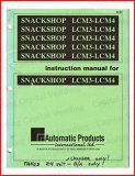 Automatic Products LCM3-LCM4 Maunal