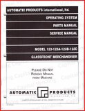 Automatic Products Operating System, Parts manual, Service Manual