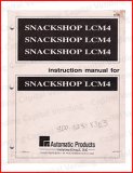 Automatic Products Snackshop LCM4 Manual