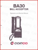 Coinco BA30 Operation and Service Manual