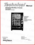 Dixie Narco Glassfront BevMax 3 Vender Technical Manual