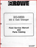 Rowe BC-3500 Bill and Coin Changer Manual