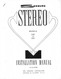 Seeburg Stereo Model 220 & 222 (18 Pages)