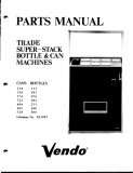Vendo Service Manual - Models 214, 324, 276, 322, 406, 462, 528 Parts Manual (37 Pages)
