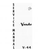Vendo V-44 Service Manual (24 Pages)