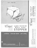 Wall Box Stepper (GCA,CGC,CGD)  Instruction Manual & Parts Catalog  (44 pages)