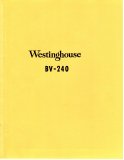 Westinghouse BV-240 Service Manual (50 Pages)