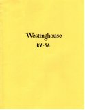 Westinghouse BV-56 Service Manual (40 Pages)