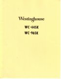 Westinghouse WC-44SK, WC-96SK Service Manual (56 Pages)