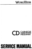 Wurlitzer CD Carnegie Hideaway Service Manual (49 Pages)