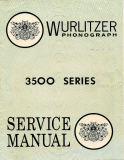 Wurlitzer Phonograph 3500 Series Service Manual (127 Pages)