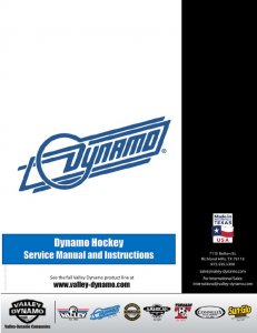 2019 Hockey Service Manual 40 pages