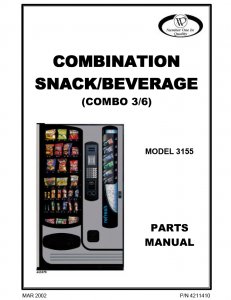 3155 Combination Snack-Beverage Combo 3-6  Parts Manual (28 Pages)