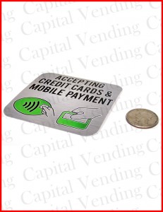 "Accepting Credit Cards & Mobile Payment" 3" x 3"